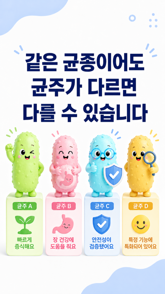 p.8 균주에 따른 특성 차이 설명.png
